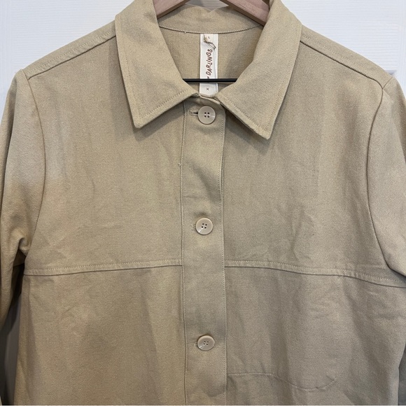 NWT Goumi Canyon Coat Tan Canvas - Picture 5 of 11